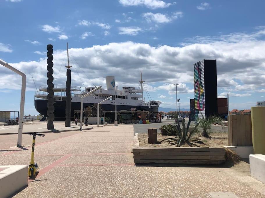 T2 Terrasse, Calme, Proche Mer Et Commodites Le Barcares Exterior photo